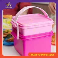 Tupperware 790ml Triffin Delight Set with Cariolier Bekas Kuih Raya Cake Goody Box Fruit Mocha Kek H