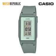 Casio Green Resin Digital Watch For Unisex CLF-10WH-3DF