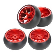 YEmirth RC Car Drift Tire, Lightweight Aluminum Alloy Wheel Hub, Super Faster, Drift Tire Replacemen
