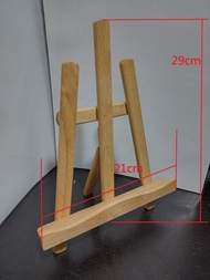 小型木相架 木質 三角 展示架 小畫架 三角三腳支架 手機架 桌上木畫架 作簡單擺設 木製 畫架
