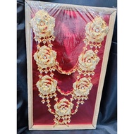 Flower bridal necklace 7