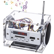 DIY Bluetooth Speaker Kit Soldering Practice Kit with Battery Mini Stereo USB Sound Amplifier for DI