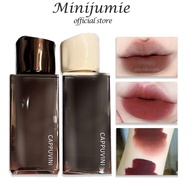CAPPUVINI Lip mud  Amber Lip Glaze Matte Lipstick Mud Velvet Brown lip tint waterproof lip cream