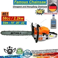 🔥 STHLL MS461 FreePackage 🔥 CHAINSAW  MS461 & Hasq8800 King Of Chainsaw , 18” 20” 22” HeavyDuty Mesi