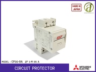 MITSUBISHI รุ่น CP30-BA 2P 1-M 5A A เบรกเกอร์ป้องกันวงจรควบคุม Circuit Protector