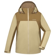 [Oduna ATUNAS] Men GT Two-Piece Waterproof Down Jacket {Brown/Khaki Green} GT2501M Outdoor Camping M