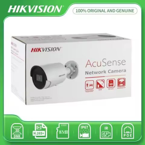 Hikvision DS-2CD2043G2-IU 4MP DS-2CD2083G2-IU 8MP AcuSense Fixed Bullet Network Camera H.265+ Human 