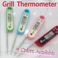Foldable Digital Meat Thermometer, -50°C to 300°C and -58°F to 572°F with Instant Read and Celsius/F