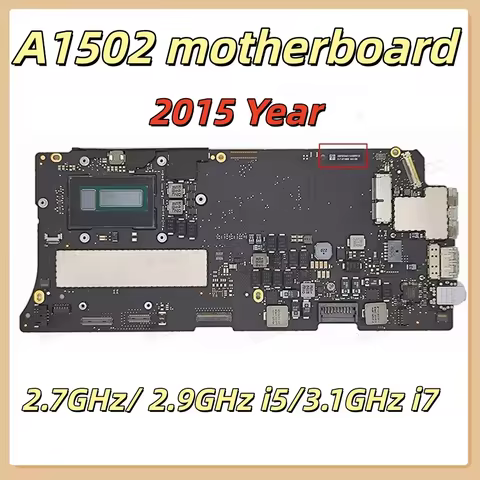 Original Motherboard A1502 for MacBook Pro Retina 13' Logic Board A1502 2015 Year 820-4924-A 2.7GHz 