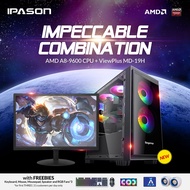 Ipason 1 Year Local Warranty AMD A8 9600 4 Core 3.1Ghz 8G DDR4 500G HDD Radeon R7 Graphics Gaming PC