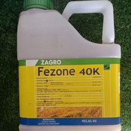 Fezone 40k racun rumput dalam bendang 4 liter