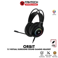 Fantech Orbit HG25 Gaming Headset | 7.1 Virtual Surround Sound | RGB Lighting | Noise Canceling Mic