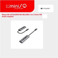 Mazer/M-UC2AUDIO100-BK/USB-C to 3.5mm HD Audio Adapter - Black