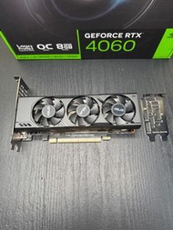 ASUS GeForce RTX™ 4060 OC BRK 8GB GDDR6顯示卡 / 顯卡 / Display Card NVIDIA GeForce 此顯示卡於測試過 （上圖實物拍攝）