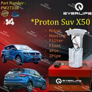 {PW2733B} Fuel Pump Proton Suv X50 With [Motor , Housing , Filter , Float] [4 Pin] [2 Pipe] Assembly