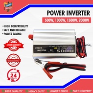 Power Inverter /500w, 1000w, 1500w, 2000w/ USB Port / Buzzer / Vehicle / Home Appliance / Travel