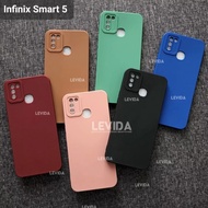 macaron silicon softcase case infinix smart 5 6 ram 2gb hot 8 9 9play - biru hot 11