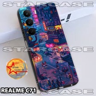 Softcase rubber realme c71/S48/Motif /case realme c71/casing realme c71