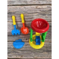 JLT 4in1 summer sand toys hour glass wheel toy