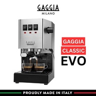 NEW Gaggia Classic EVO Pro Manual Espresso Coffee Machine (Made in Italy) (1yr warranty)