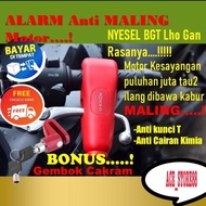 Motorcycle Double Lock Alarm Motorcycle Anti-Theft Alarm Handlebar Lock Model