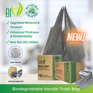 BIO Biodegradable Star Seal Handle Trash Bag 10L 20L