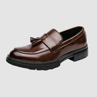 Sunday shop รองเท้า โลเฟอร์ สีดำ สีน้ำตาล Classic penny loafer รุ่น Duke