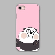 Cute Panda Hard Phone Case For Vivo V7 plus V9 Y53 V11 V11i Y69 V5s lite Y71 Y91 Y95 V15 pro Y1S
