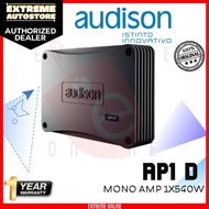 Audison AP1D Amp Monoblock 540W RMS 2-Ohm Amplifier