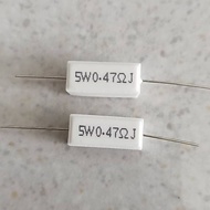 5 watt 0.22ohm 0.47ohm chalk resistor