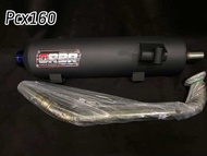 chicken pipe orbr honda pcx 160 v3 blue tip