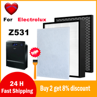 Air Purifier Filter Replacement For Electrolux Z531 Activated Carbon 405*390*10mm and HEPA filter 40
