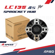 Yamaha LC 135 / LC135 4S / LC 135 4S Sprocket Hub Complete Set – Rear Coupling Hub with Bearing & Oi