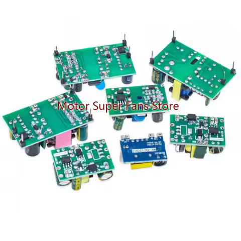 AC-DC Step Down Isolated Power Module Precision Board 220V to 5V9V12V500/700MA/1A Isolating Switch S