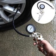 220PSI Car Tire Pressure Gauge Gun Tire Pressure Test Monitor Inflation Gun with Hose
