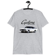 T-shirt lengan pendek edisi khas 1969 Mercury Cyclone Spoiler II Dan Gurney