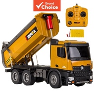 Huina 1573 1317 1337 1556 1318 RC Dump Truck 10 Channel Remote Control Construction Truck Toy for Ki