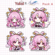 Premium Fu Xuan Honkai Star Rail (HSR) Pack Stickers, Waterproof Anime Stickers