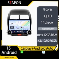 STAPON 11.5inch 64GB 128GB for mitsubishi asx 2012-2019 Android15 1920x1200p 2k 8CORE support 360car