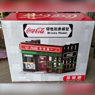 Coca-Cola可口可樂特色街景模型(茶餐廳)