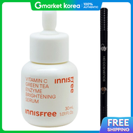 Innisfree | Innisfree Vita C Green Tea Enzyme Blemish Toning Serum 30ml + (Free Brow Ash Brown)
