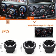 [my]3PC Replacemen AC Control Knob Radio Button for Grand for Cherokee WK2 2014-2021