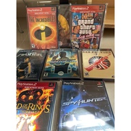 Game PS2 Gta,red faction.... select 3