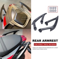 For Street Triple 765RS 765R 765S 765 RS R S 765rs 765r Motorcycle Passenger Rear Armrest Grab Handl