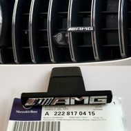 Mercedes Benz AMG BENZ AMG C E G GLC Logo badge front grille