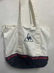 Le Coq Sportif 帆布手提袋 法國公雞牌 tote bag