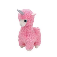 Limited Ty Toys Beanie Babies Lana Pink Llama With Horn R - Safe Children's Soft Doll