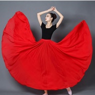 720 Degree Large Swing Skirt Dance Skirt Chiffon Skirt Xinjiang Dance Beach Skirt Wanjiang Dance Ski