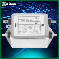 Power Wire Filter Universal CW4L2-20A-T Power EMI Filter สำหรับอุปกรณ์ดิจิทัลลู่วิ่งไฟฟ้า