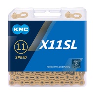 KMC X11SL Superlight Hollow Gold Chain 11speed Bicycle Chain - 116 links